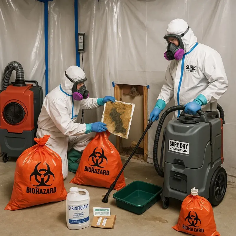 Contaminated Water Handling Protocols process in Morton Grove, IL